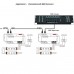 Μηχανισμός Dimmer DMX512 για LED RGB 24A 12-24V DC IP20 30-308